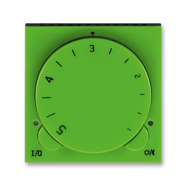 termostat univerzální otočný LEVIT 3292H-A10101 67 zelená/kouř.černá